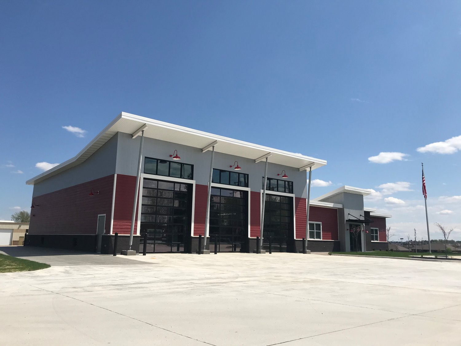 Work was completed earlier this year on the $1.7 million Ozark Fire Protection District Station No. 2, at 6051 N. Cabinet Drive in Ozark.